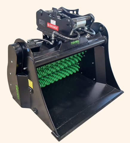 HÄNER HSS 1000-4 – Schaufel-Separator für Minibagger 6,0 – 10,0 to.